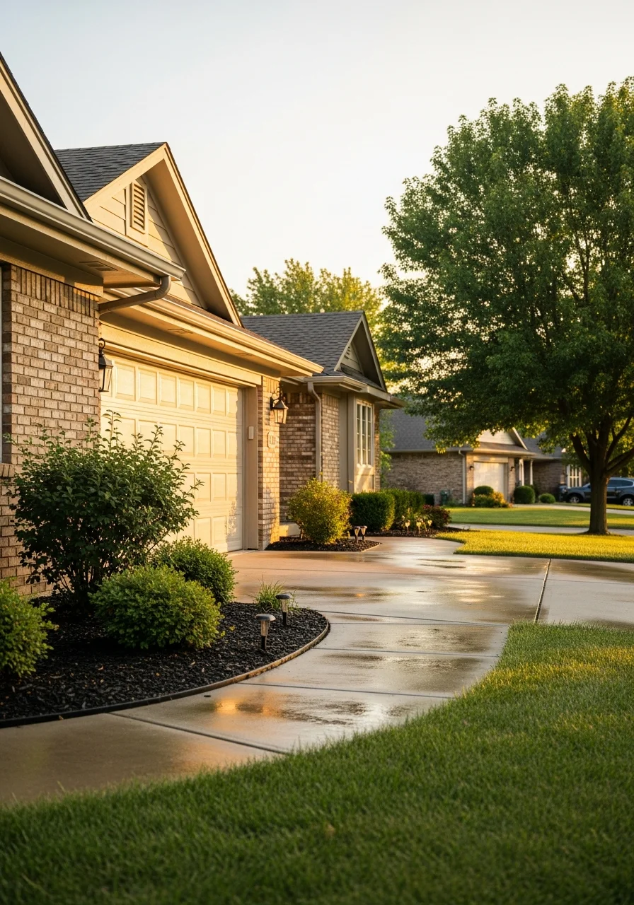 Olathe home exterior showing typical suburban architecture and well-maintained property common to the area.